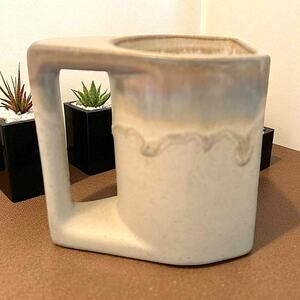 Rodolfo Padilla Signed Studio Pottery 3 Mugs Kokopelli Relief Modern Stoneware